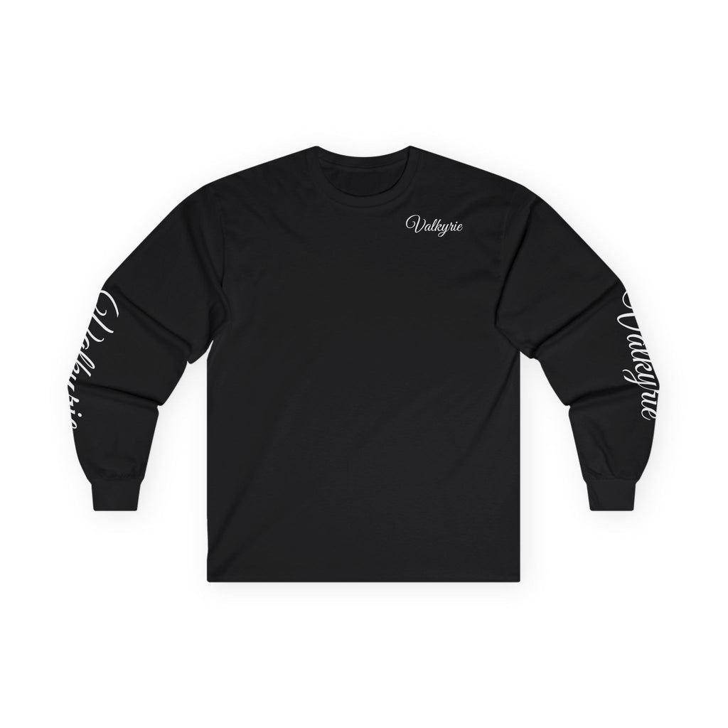 Vintage long sleeve Tee Valkyrie Black Font