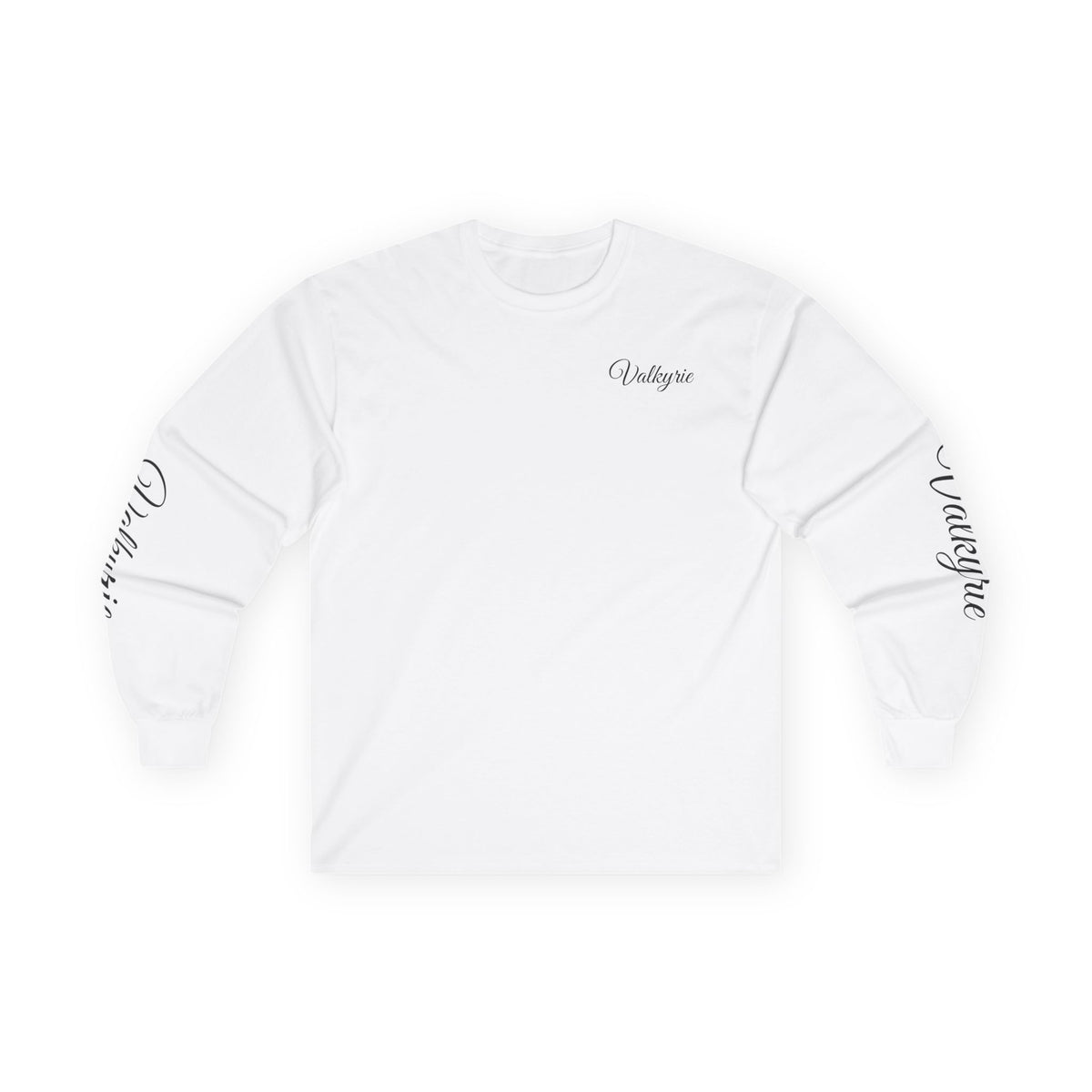 Vintage long sleeve Tee Valkyrie Black Font