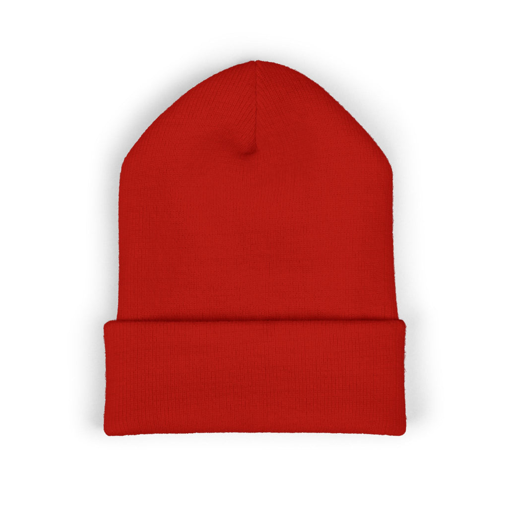 Valkyrie Embroidered Cuffed Beanie