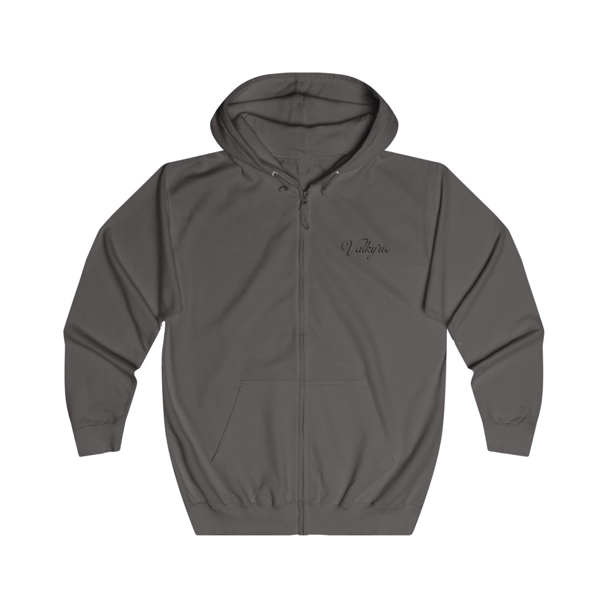 Valkyrie Clothing Logo Zip Hoodie