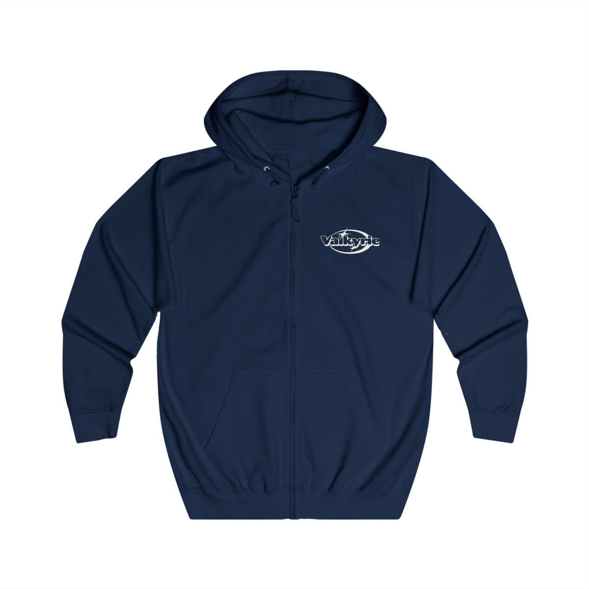 Nitryte Logo Zip Hoodie — Minimal Athletic Full‑Zip Hoodie