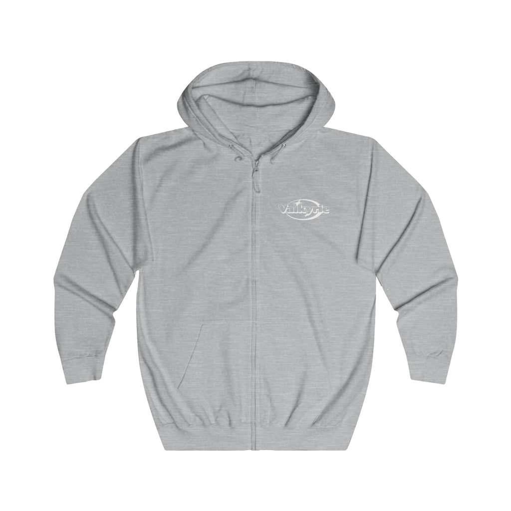 Nitryte Logo Zip Hoodie — Minimal Athletic Full‑Zip Hoodie