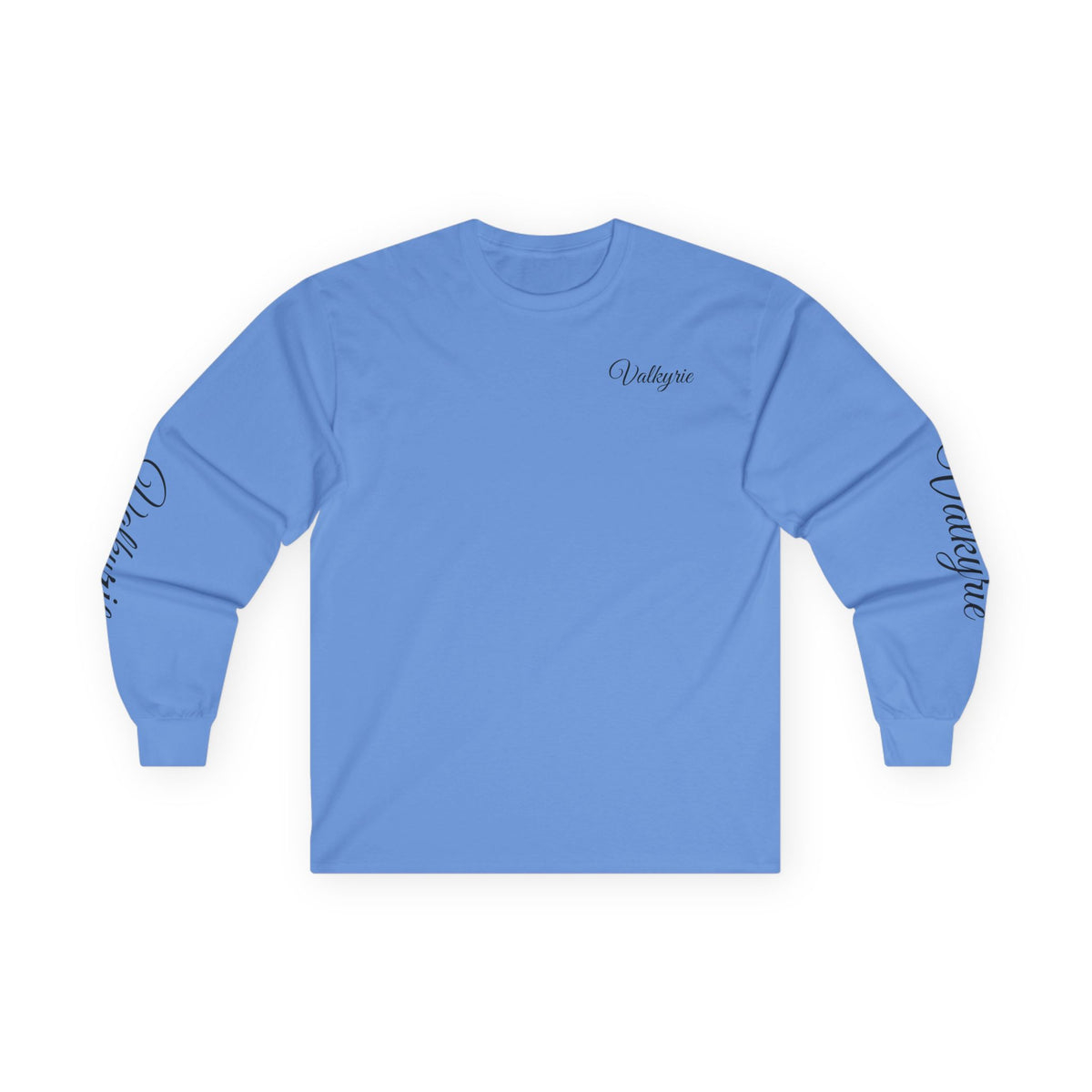 Vintage long sleeve Tee Valkyrie Black Font