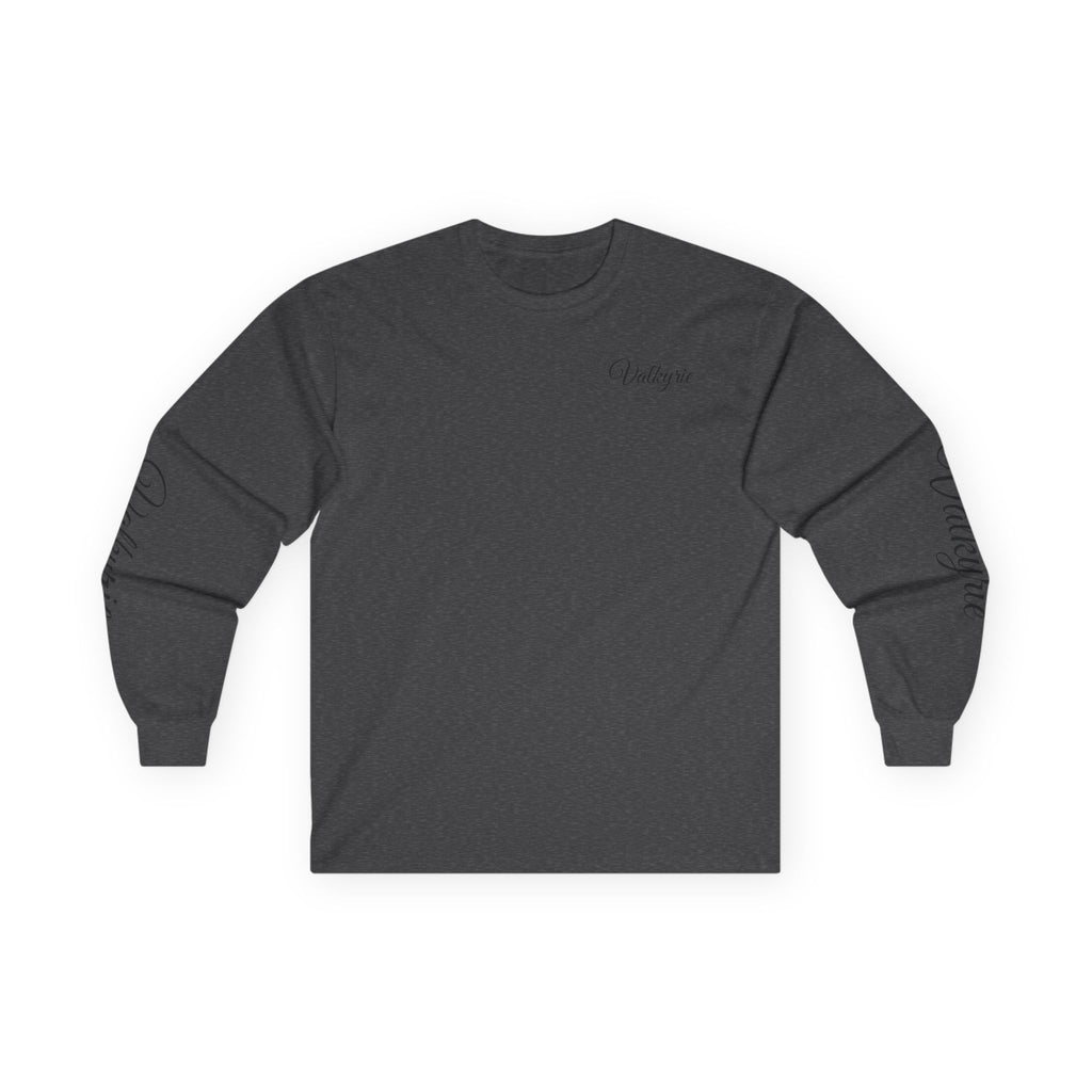 Vintage long sleeve Tee Valkyrie Black Font