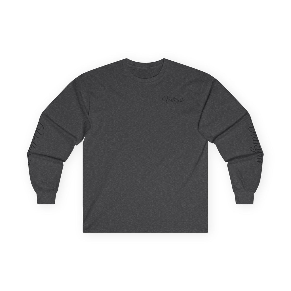 Vintage long sleeve Tee Valkyrie Black Font