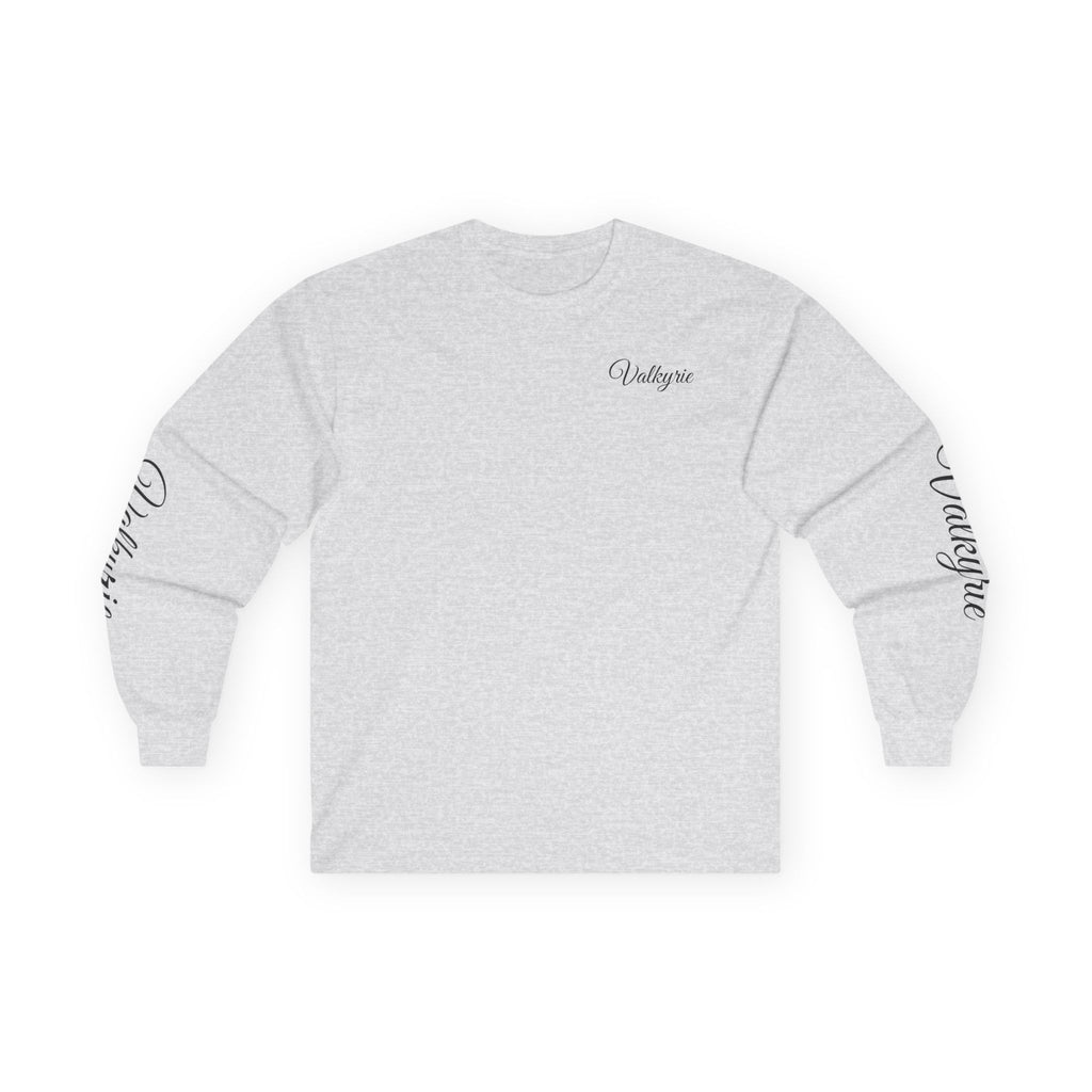 Vintage long sleeve Tee Valkyrie Black Font