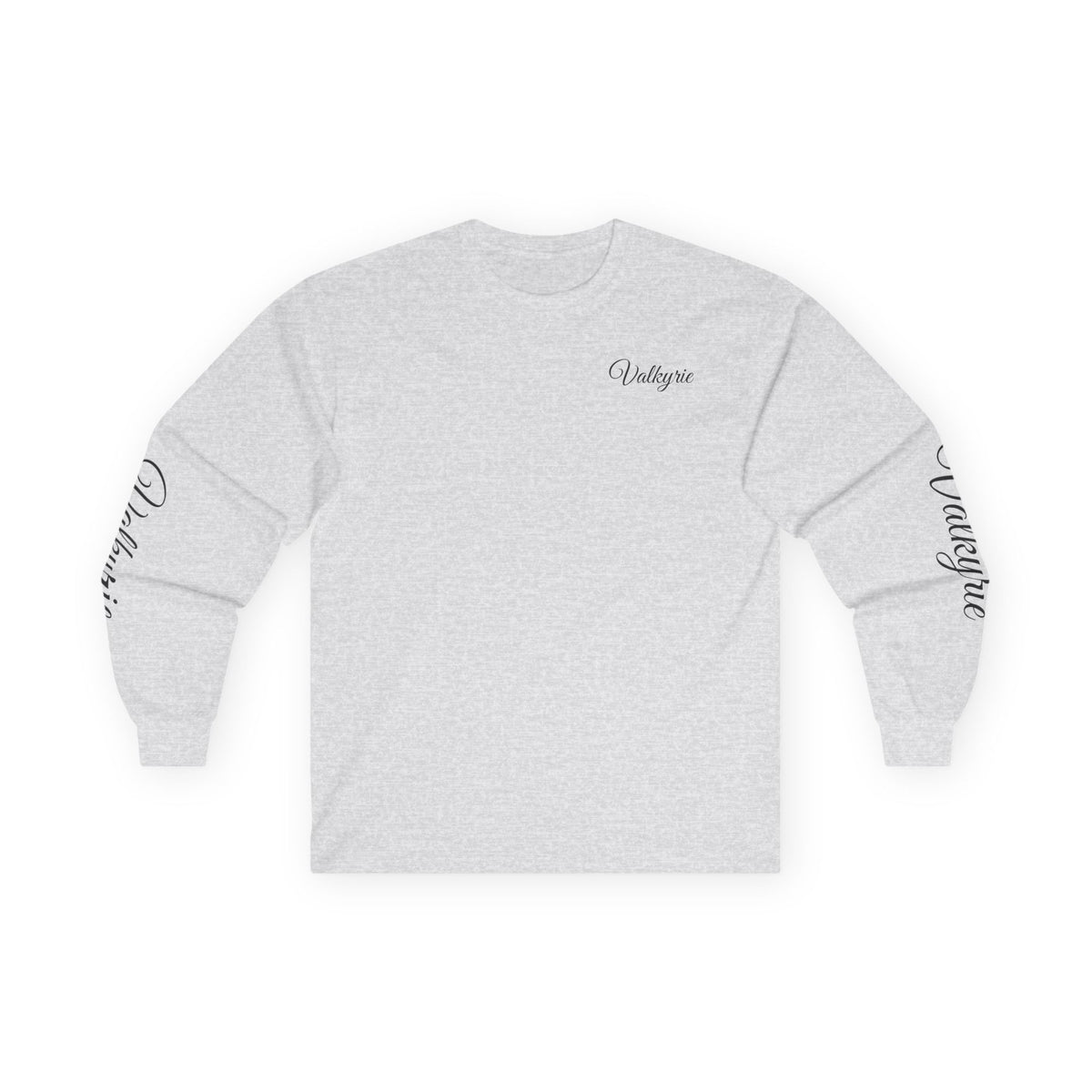 Vintage long sleeve Tee Valkyrie Black Font