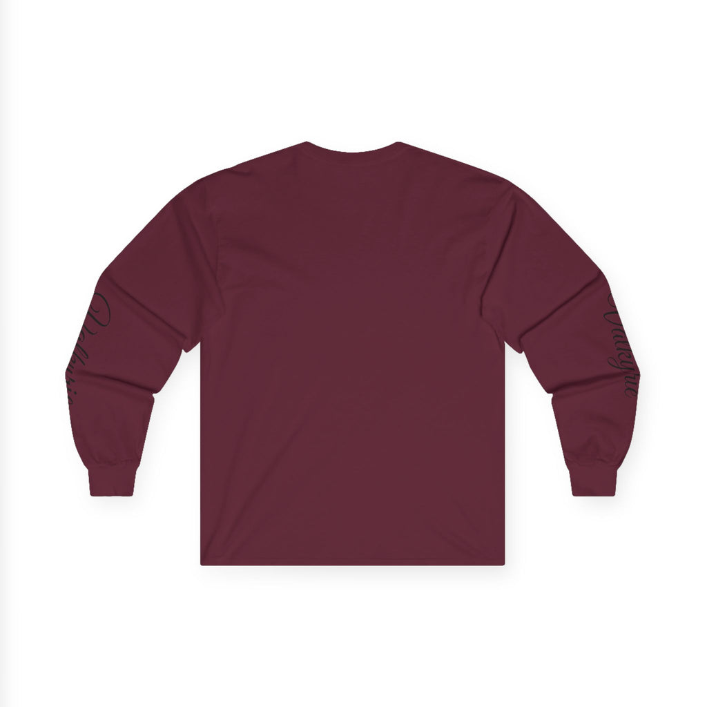 Vintage long sleeve Tee Valkyrie Black Font