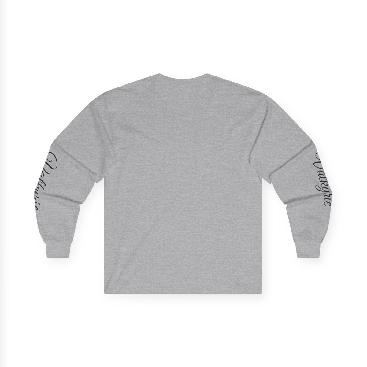 Vintage long sleeve Tee Valkyrie Black Font