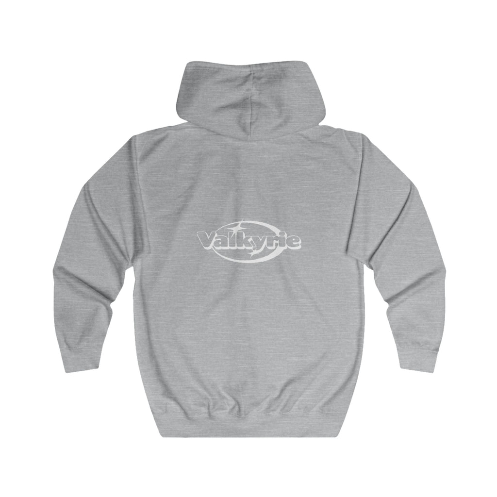 Nitryte Logo Zip Hoodie — Minimal Athletic Full‑Zip Hoodie