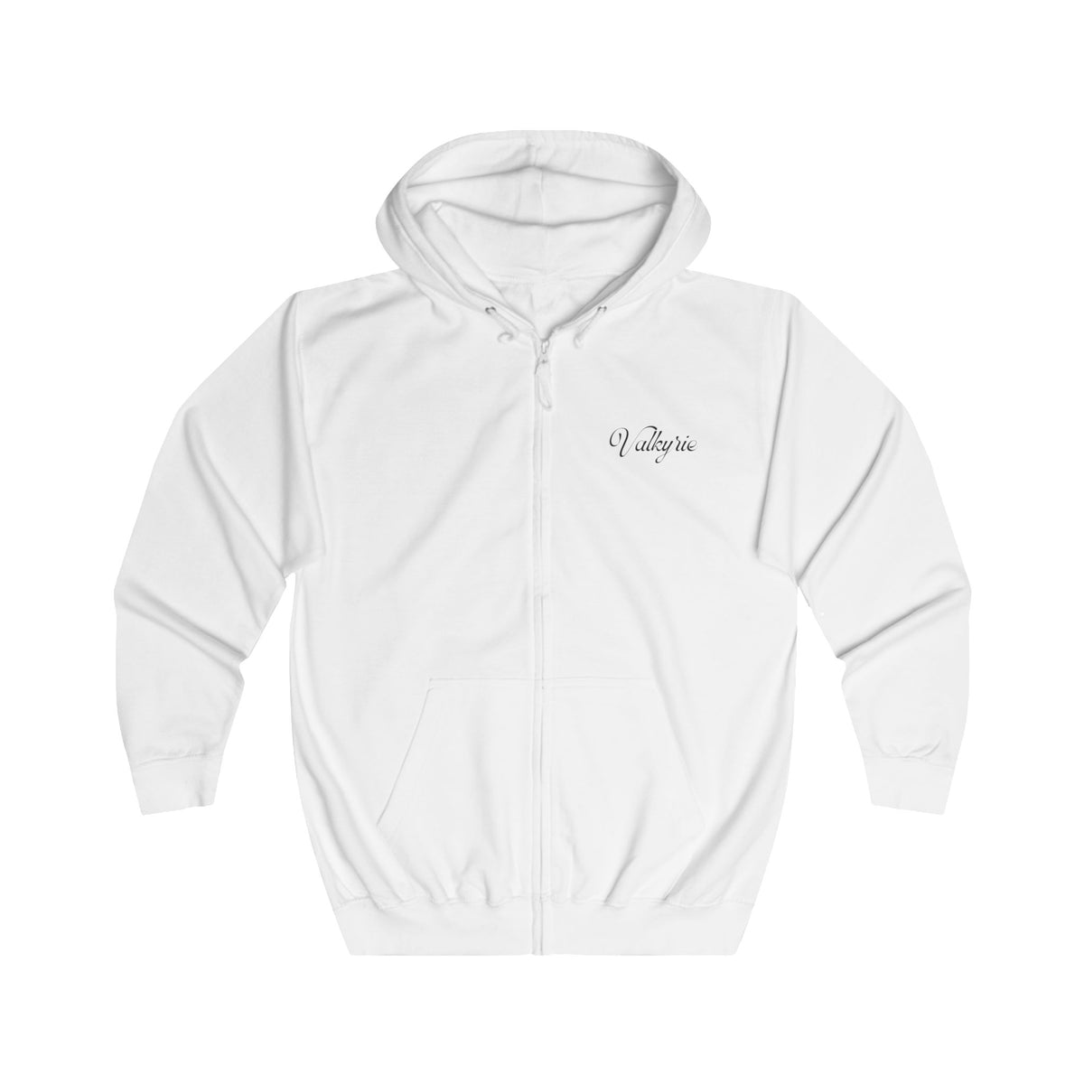 Valkyrie Clothing Logo Zip Hoodie