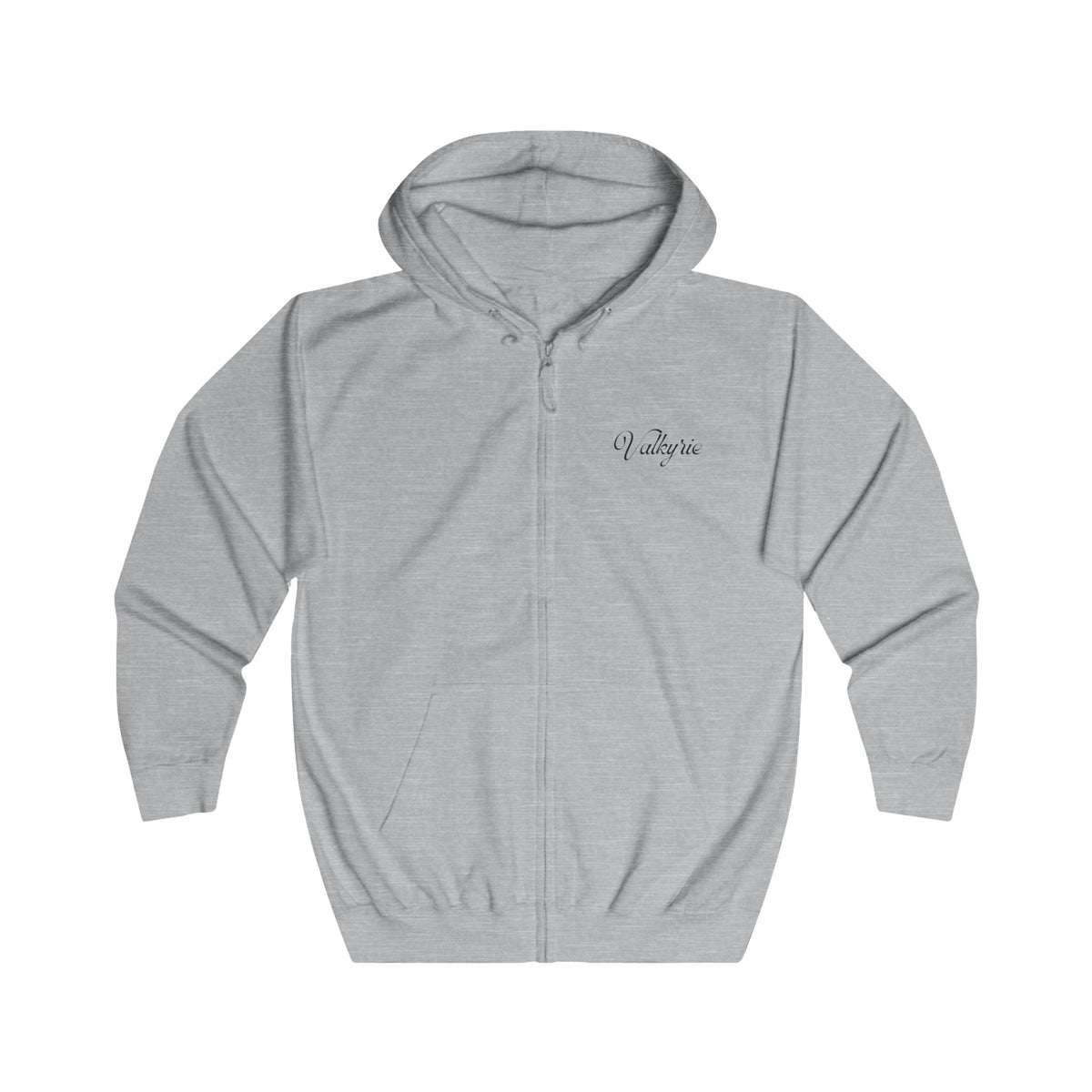 Valkyrie Clothing Logo Zip Hoodie