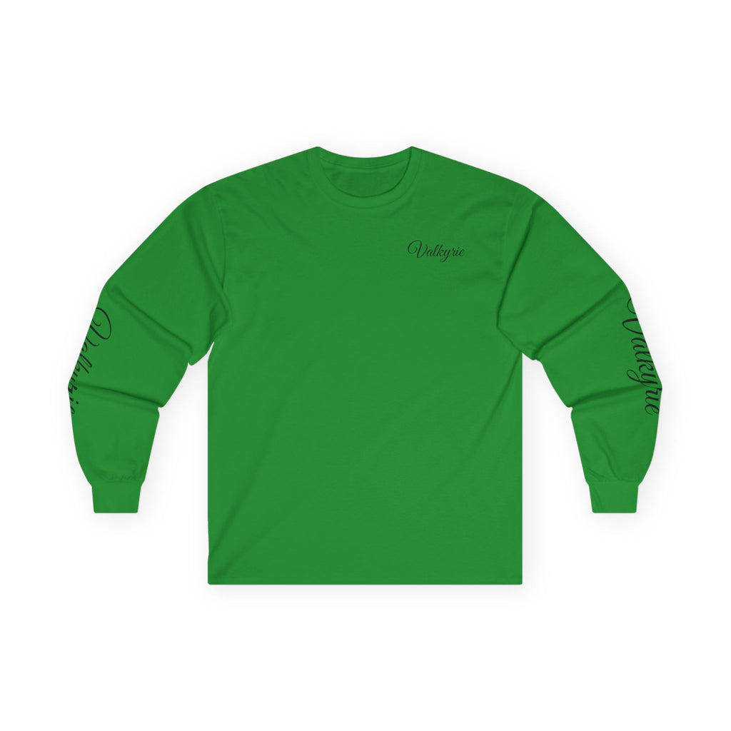 Vintage long sleeve Tee Valkyrie Black Font