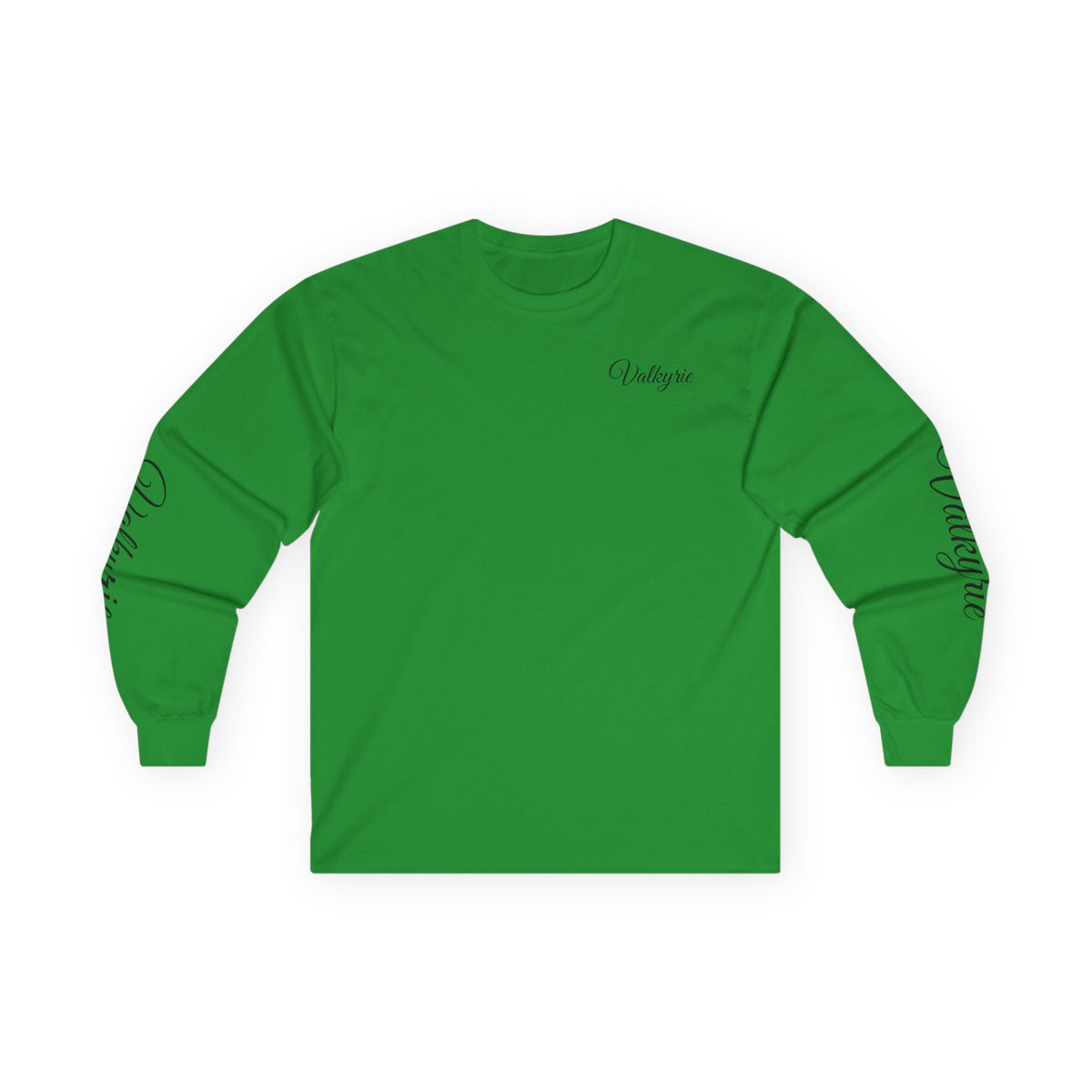 Vintage long sleeve Tee Valkyrie Black Font