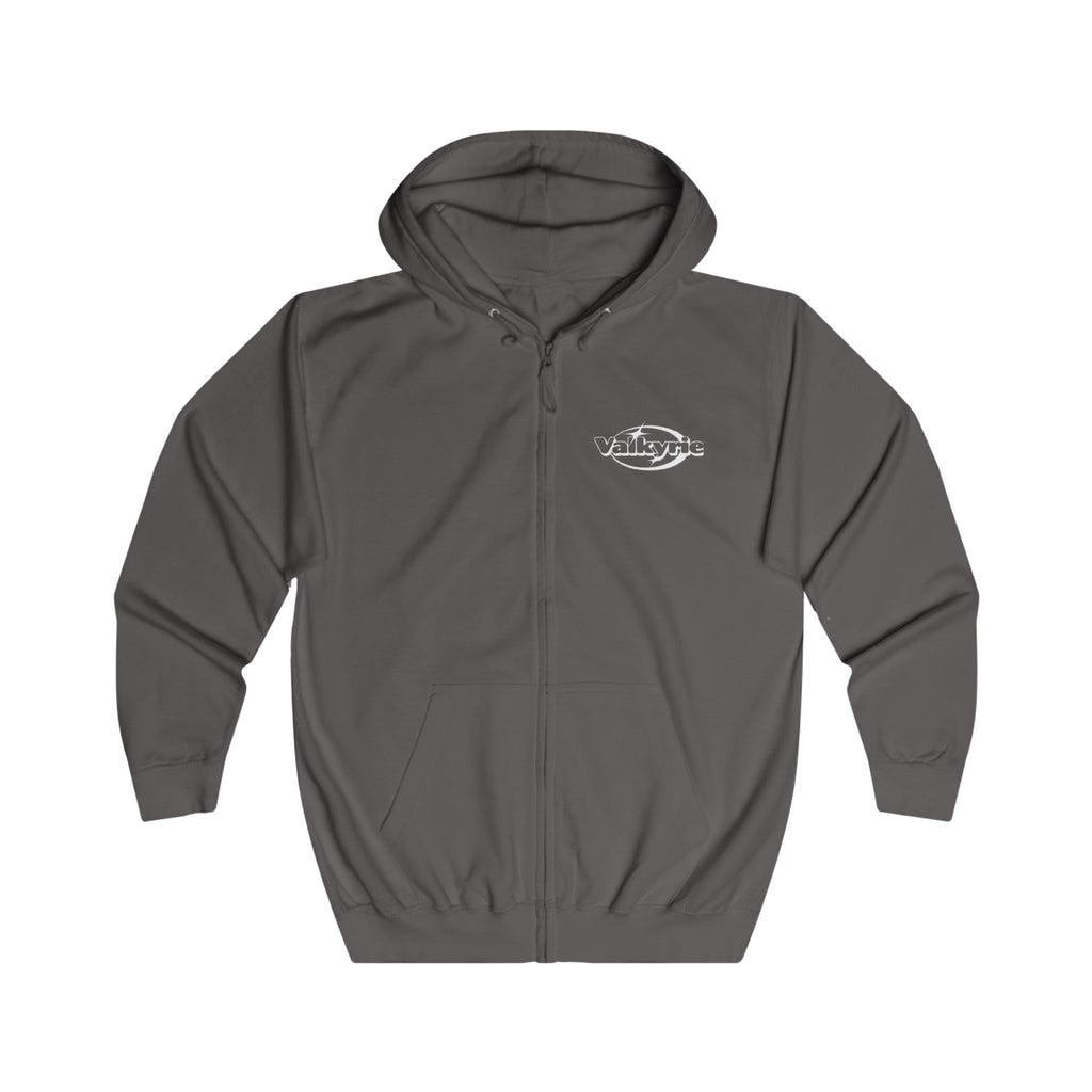 Nitryte Logo Zip Hoodie — Minimal Athletic Full‑Zip Hoodie