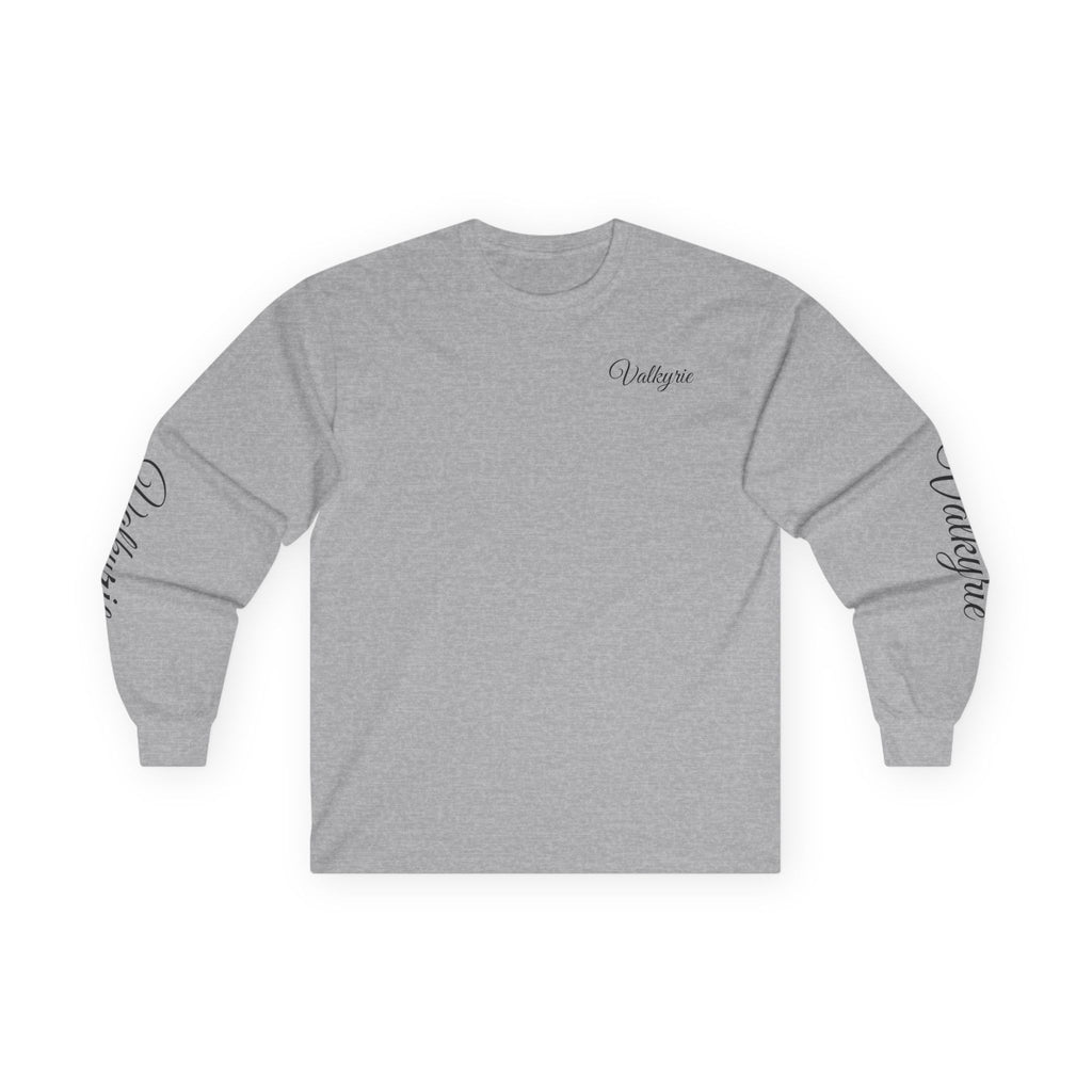 Vintage long sleeve Tee Valkyrie Black Font
