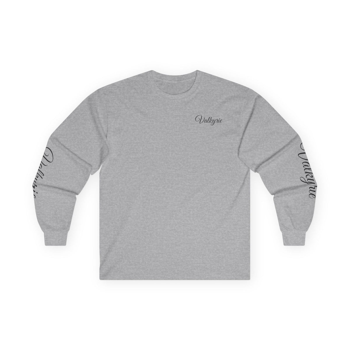Vintage long sleeve Tee Valkyrie Black Font